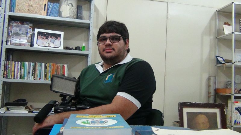 Walter Froes Neto - Cinegrafista da TV Amazônia 